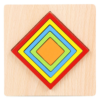 ShapeSort - Holz Montessori Puzzle-Spiel