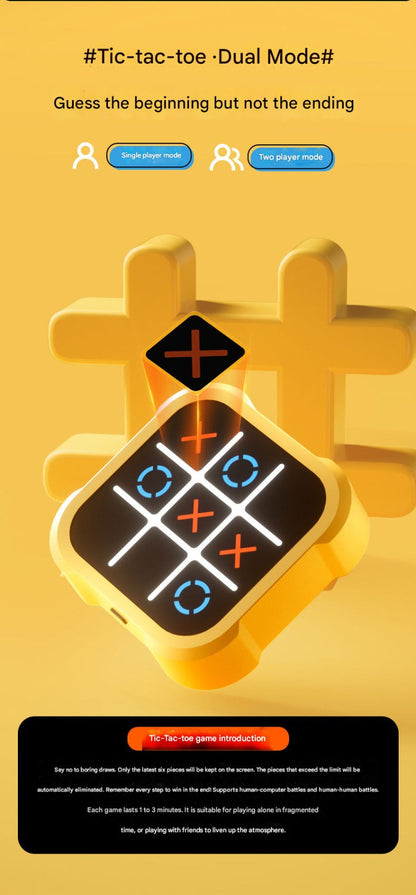 TicTacPro -  Elektronisches tragbares Tic Tac Toe-Spiel