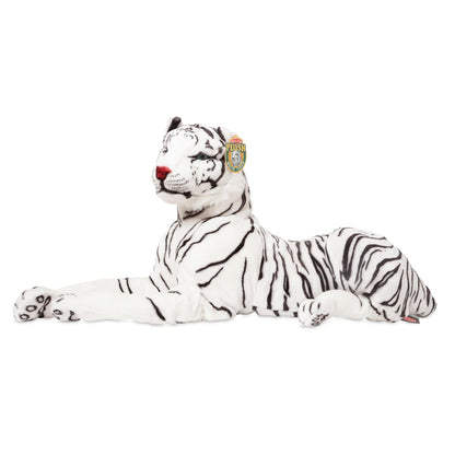 Witte tijger, gigantische knuffel