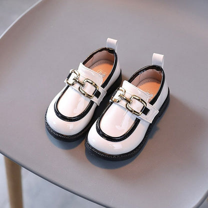 Meisjes leren prinses dans sandalen met zachte zool