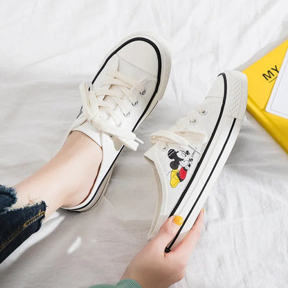Klassieke Mickey Low Top Canvas Sneakers