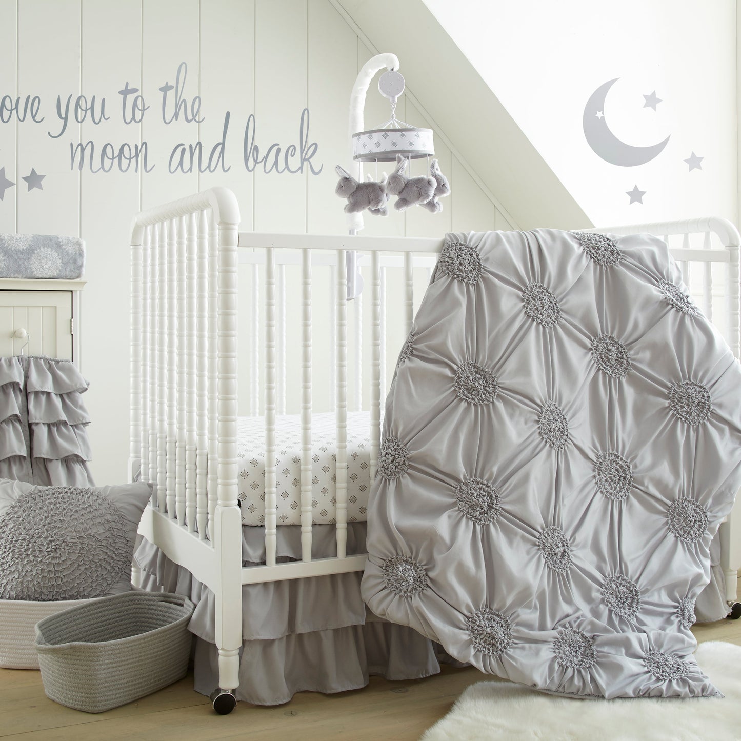 Willow 5-delige wiegbeddengoedset