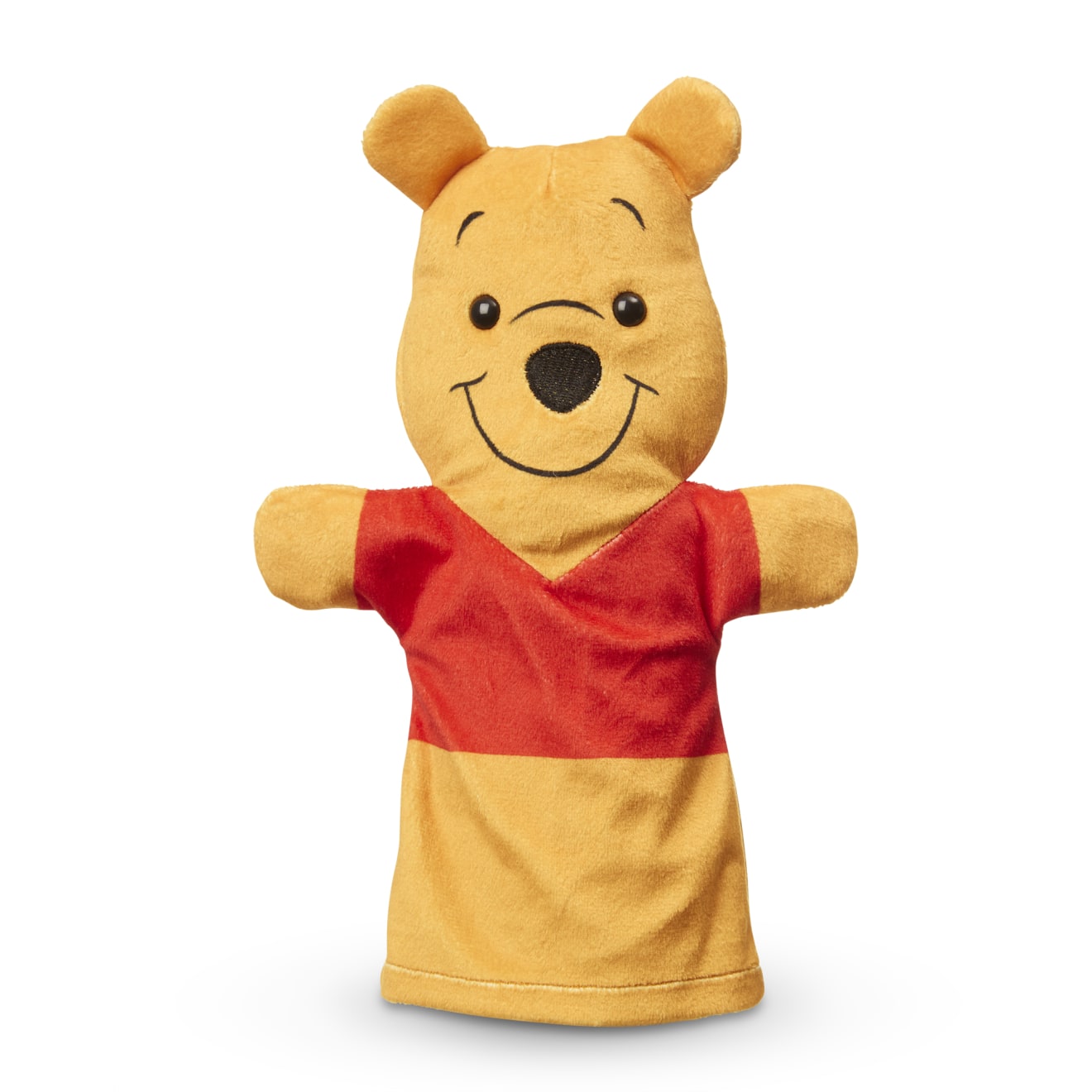 de zachte en knuffelige handpoppen van Poeh