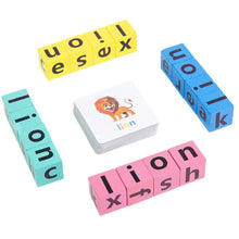 WordBlocks – Holz-Wortlernspiel für Kinder ab 3 Jahren