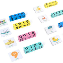 WordBlocks – Holz-Wortlernspiel für Kinder ab 3 Jahren