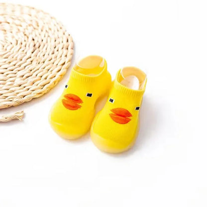 TinySteps – Baby Slip-On Schuhsocken ab 6 Monaten | Weicher Rutschfester Komfort