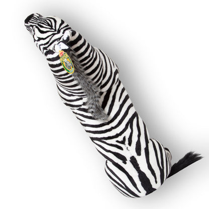 Levensechte zebra pluche knuffel