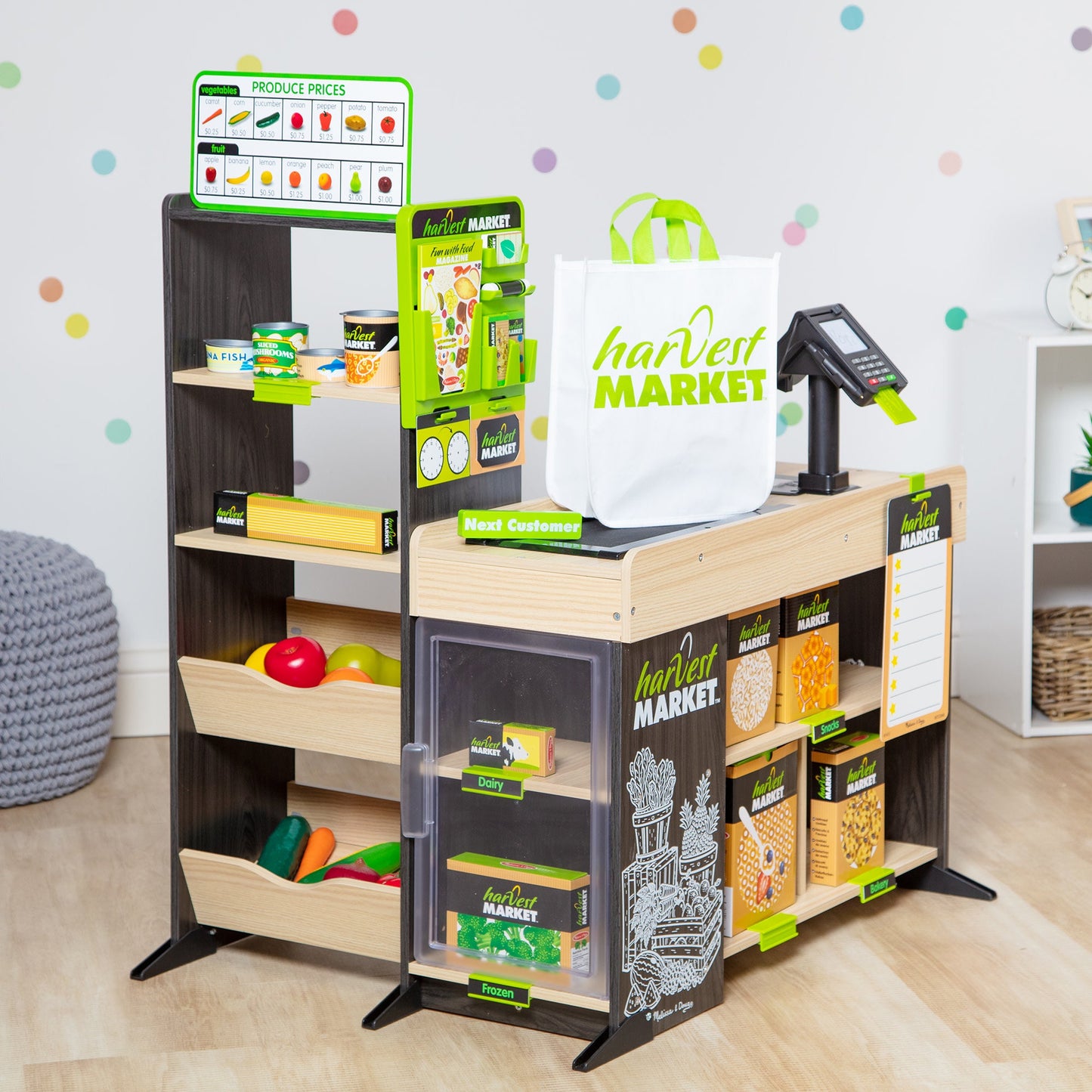 Kruidenierswinkel en bijbehorende collectie