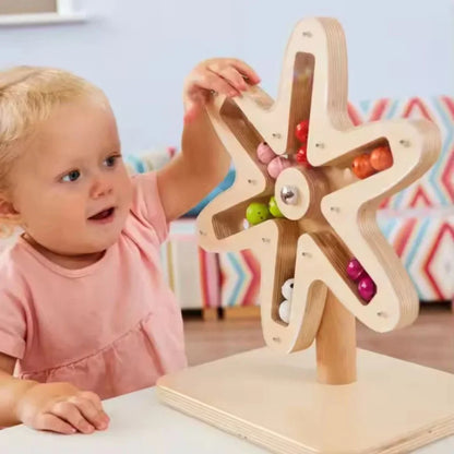 BellBlossom – Houten Roterend Jinglebel Wiel voor Baby’s & Peuters