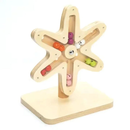 BellBlossom – Houten Roterend Jinglebel Wiel voor Baby’s & Peuters