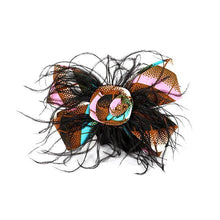 MEISJES ANKARA HAARBAND MET VEREN - VEELKLEURIG