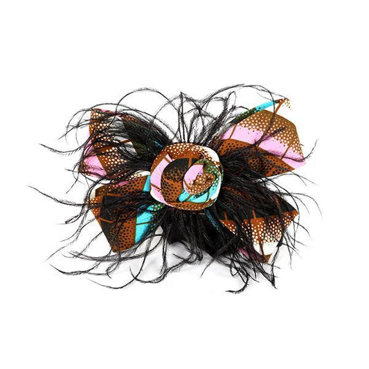 MEISJES ANKARA HAARBAND MET VEREN - VEELKLEURIG