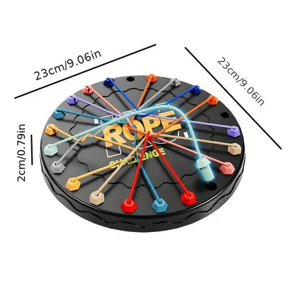 KnotKraze – Seilpuzzle-Spiel für Kinder ab 6 Jahren – Stärkt logisches Denken & Feinmotorik