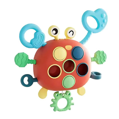 CrabBuddy – Fidget Krabben-Spielzeug für Babys ab 6 Monaten