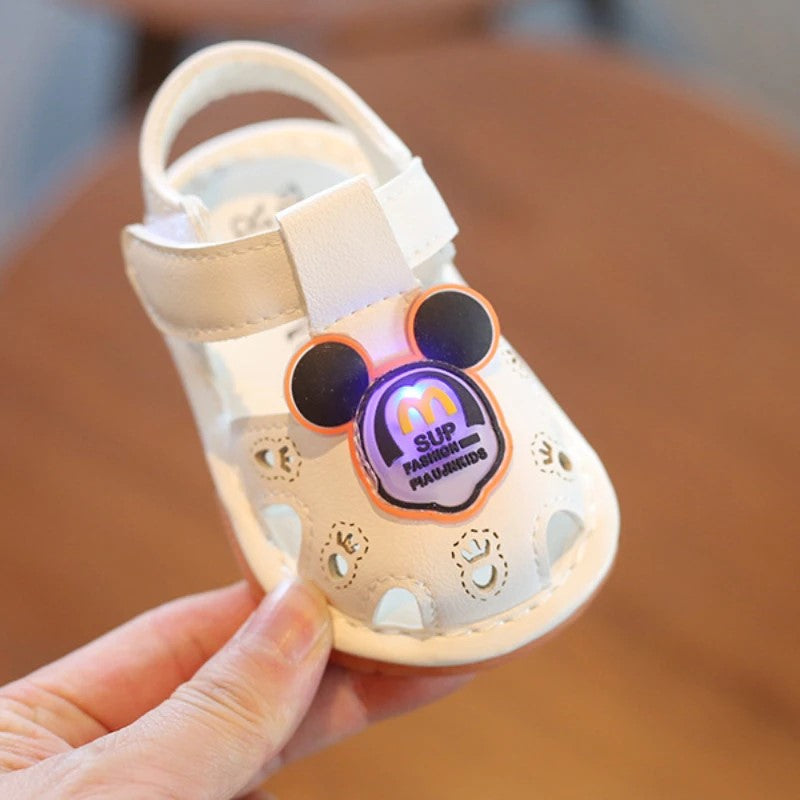 Mickey Mouse peuterschoenen met rubberen zool