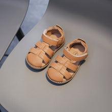 Retro-stijl antislip sandalen voor kinderen met uitgesneden randen
