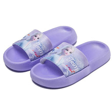 Zomer Elsa en Olaf Cartoon Platte Pantoffels