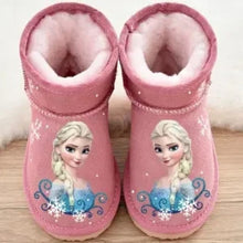 Buty zimowe z motywem Krainy Lodu Elsy