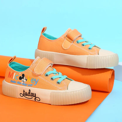 Mickey Mouse geborduurde casual sportschoenen