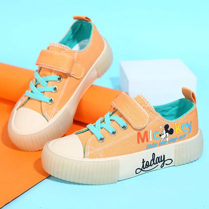 Mickey Mouse geborduurde casual sportschoenen