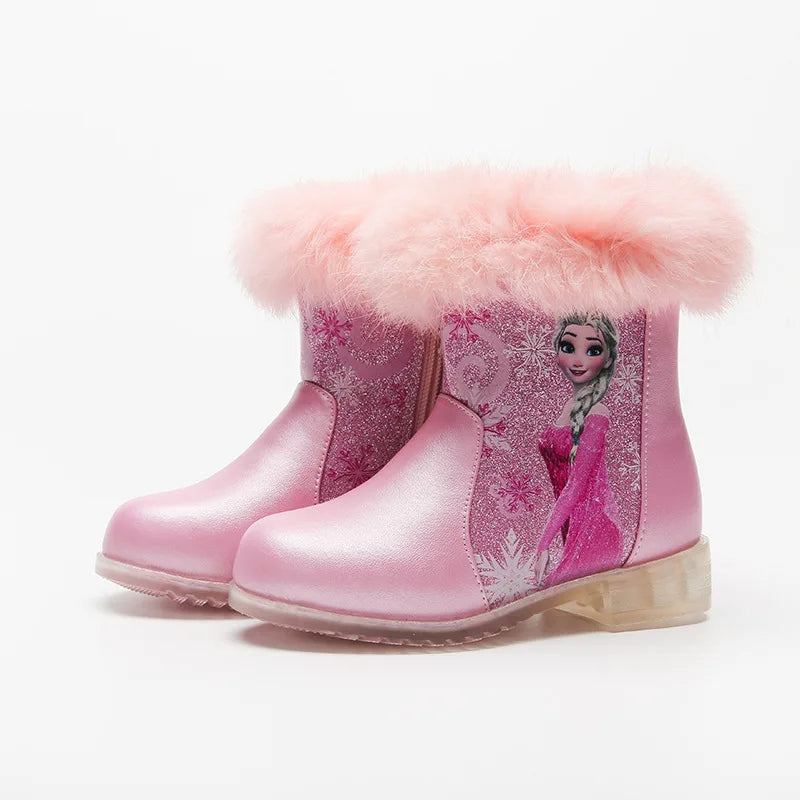 Frozen Elsa Glitter Frost Boots