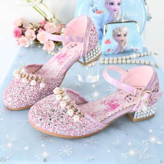 Enchanted Ice Princess Sparkling Party Heels