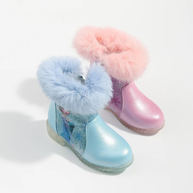 Frozen Elsa Glitter Frost Boots