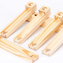 BuildBrilliant - Holz-Marmelbahn