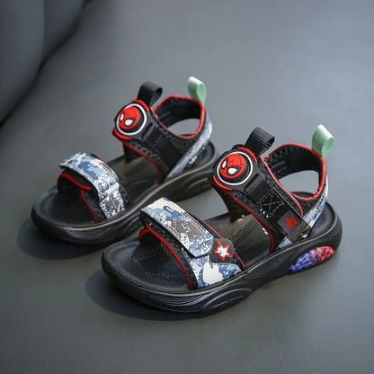 Spiderman Casual Open Peep Shoes