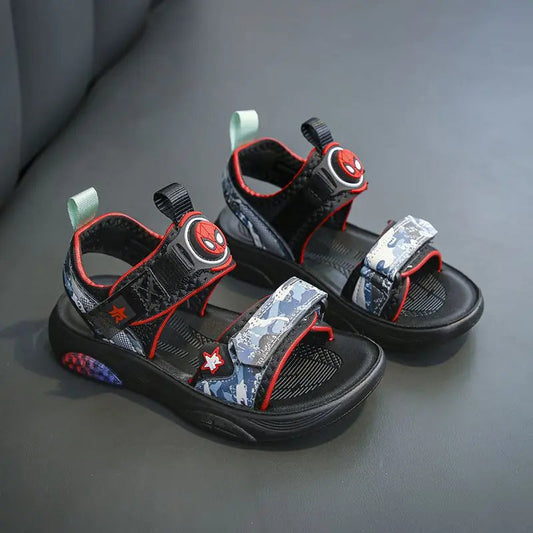 Spiderman Casual Open Peep Shoes