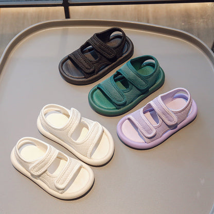 Sportieve kindersandalen met zachte zool