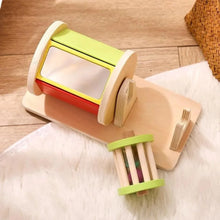 DrumBuddy – Holz-Rolltrommel & Rasselspielzeug für Babys