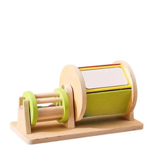 DrumBuddy – Holz-Rolltrommel & Rasselspielzeug für Babys