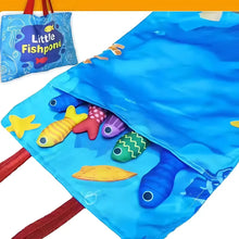 FishyCatch Pond – Stoff Magnetisches Angel- & Sortierspiel für Kleinkinder ab 1 Jahr