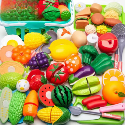 ChefPlay-Schneidbares Obst- und Gemüsespielset