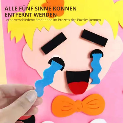 PlayfulMinds – DIY Emotion Puzzle für Kinder ab 3+ – Fördert Emotionale Intelligenz