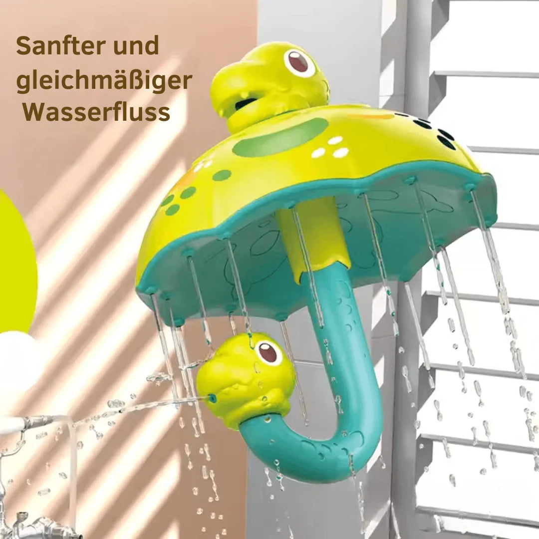 SprinkleShell - Schildkröten-Dusch- und Badespielzeug für Kinder ab 2 Jahren - regt zum Wasserspiel zu Hause an