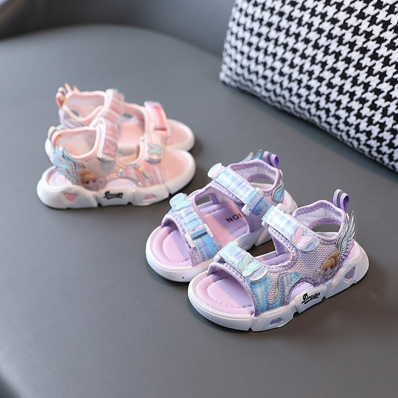 Ademende prinsessensandalen voor meisjes