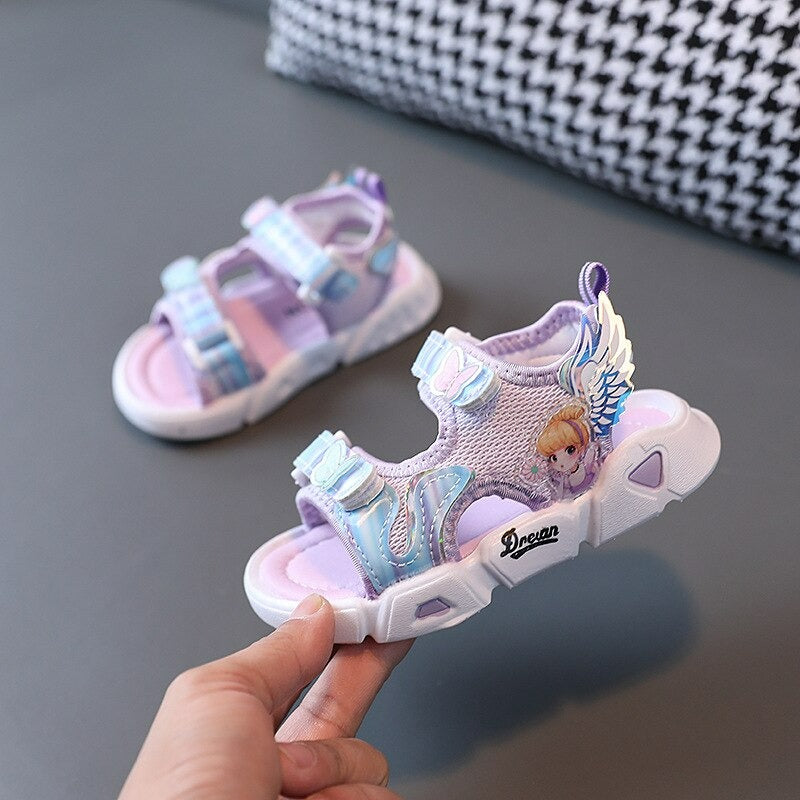 Ademende prinsessensandalen voor meisjes