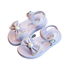 Meisjes parel strik prinses sandalen