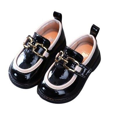 Meisjes leren prinses dans sandalen met zachte zool