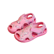 Kindersandalen met eenhoornpatroon