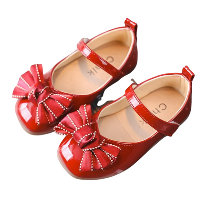 Meisjes vlinderknoop prinses leren sandalen