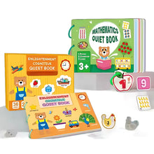 HushPages Montessori Leisebuch – Wasserdichtes Spielbuch – Ab 3 Jahren