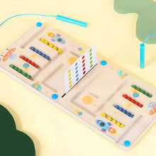 ColorMagnet – Holz Magnetisches Farb Sortierspiel mit Musterkarten für Kinder ab 3 Jahren