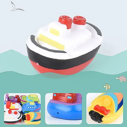 FloatFleet – Badeboot-Spielzeugset für Kleinkinder ab 1,5 Jahren – Inspiriert Wasserspiele & Fantasievolle Badeabenteuer