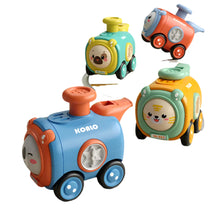WhimsyWheels - Interaktives Tier-Zug-Spielzeug für Kinder ab 2 Jahren - Pfeifen, Wechseln & Erforschen