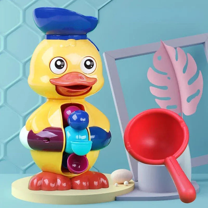 TubTwirls – Enten- & Wasserrad-Badespielzeug für Kinder ab 1,5 Jahren – Fördert interaktives Wasserspiel & motorische Fähigkeiten