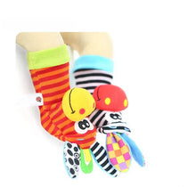 SensoryPlush- Weiche, rasselnde Socken und Armbänder für die ersten Entdeckungen