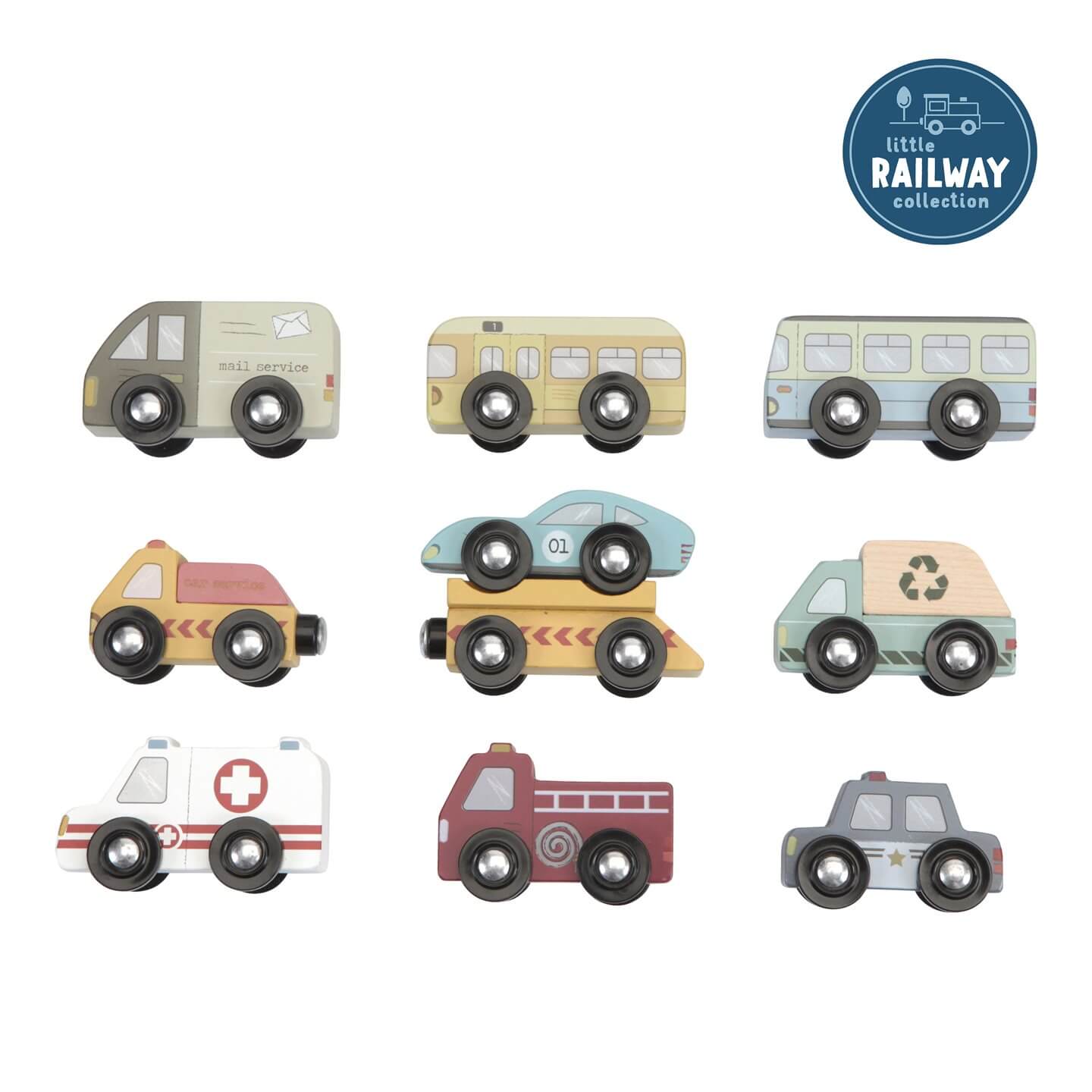 Little Dutch Railway Extension - Vehicles Set